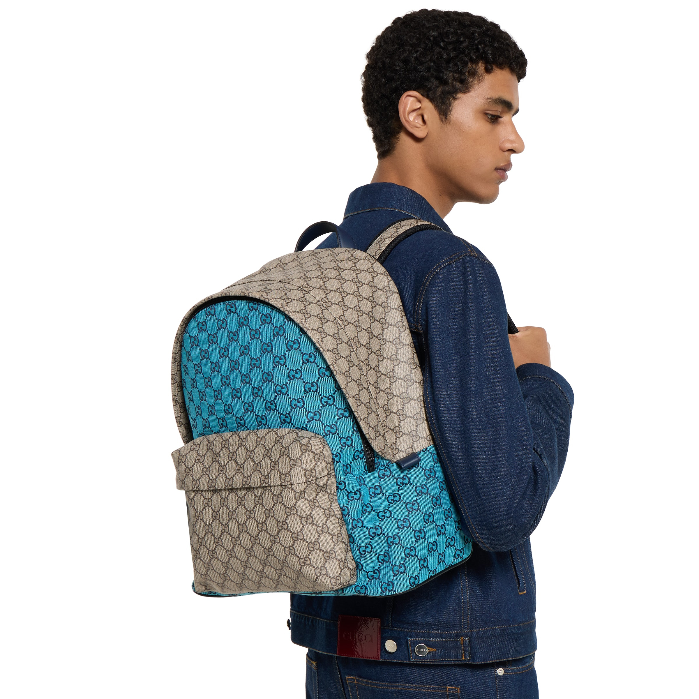Gucci Match medium GG backpack - 3