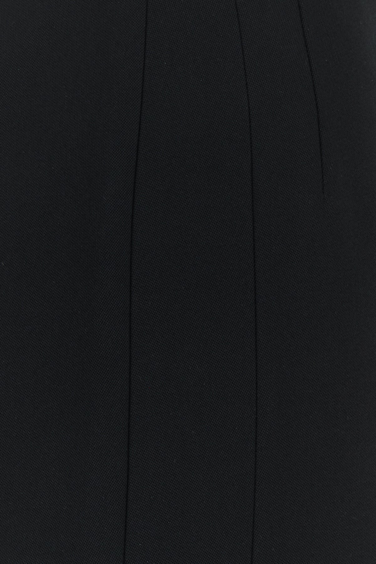 Black wool skirt - 5