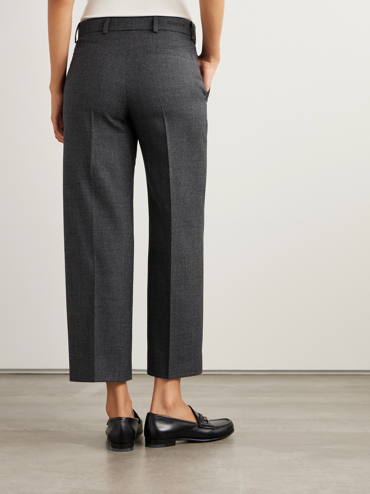 Pleated Wool-twill Pants - 3