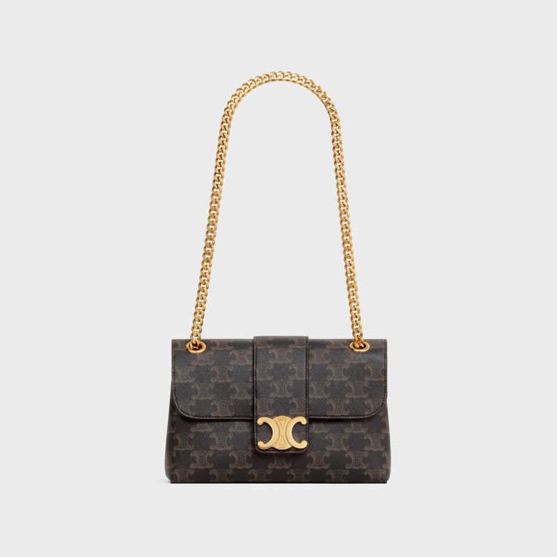 TEEN CELINE VICTOIRE BAG in Triomphe Canvas 6