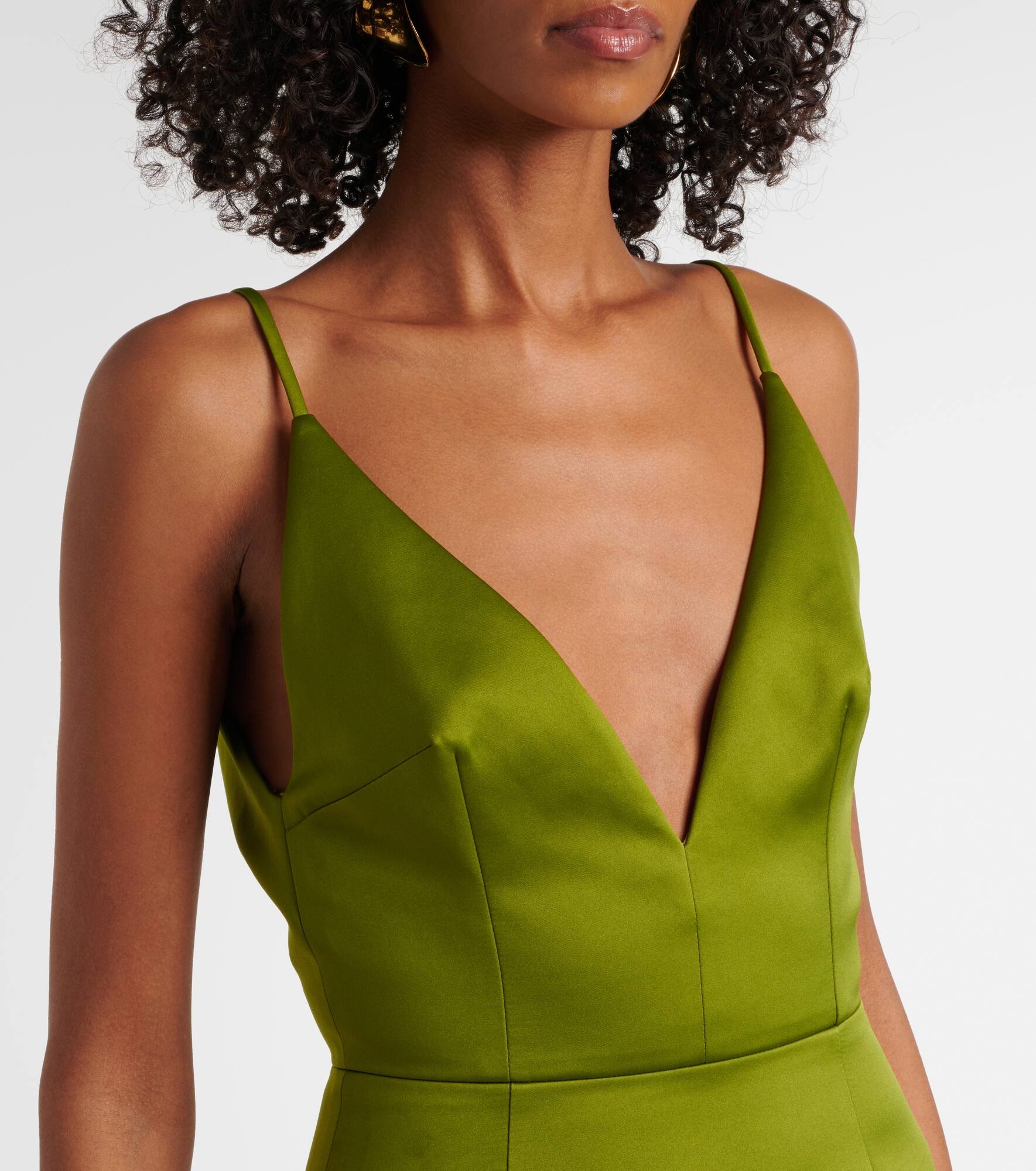 Vero satin minidress - 4