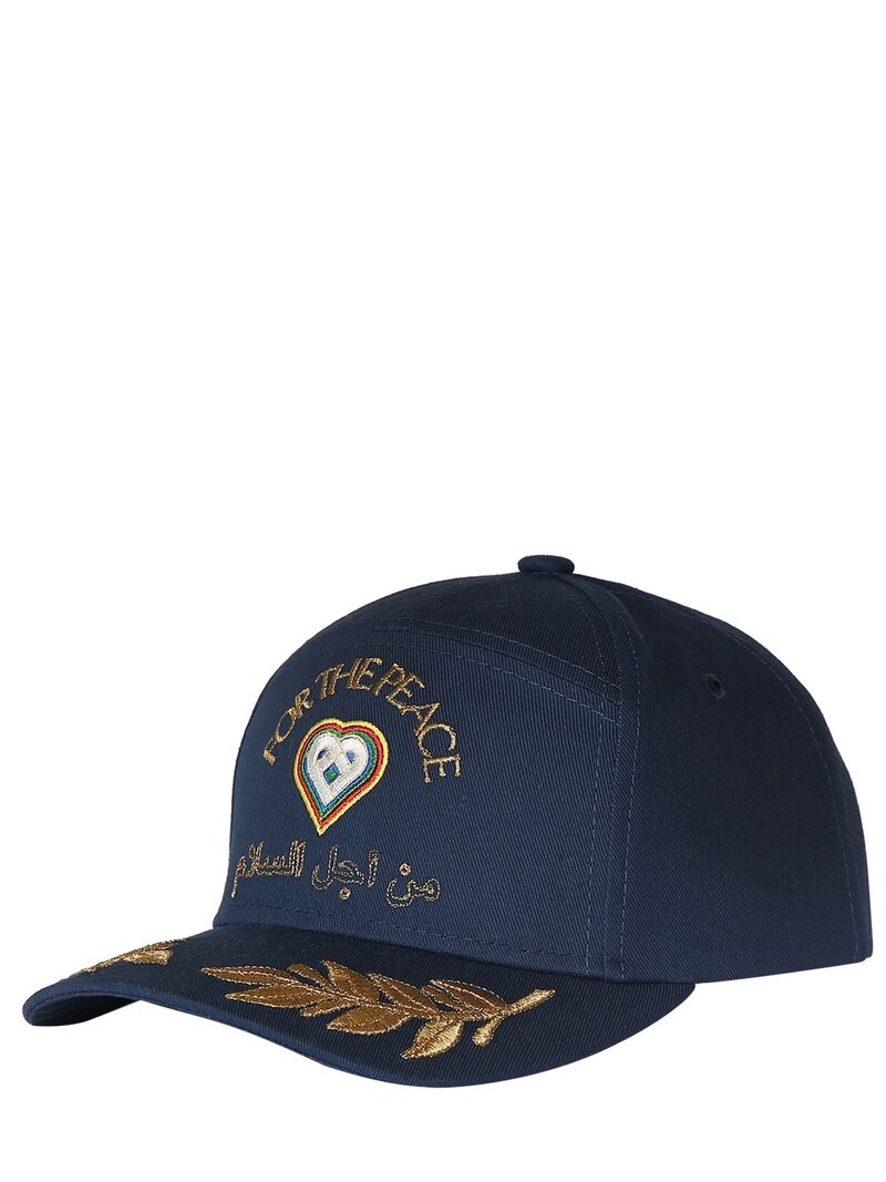 For The Peace embroidered baseball cap - 3