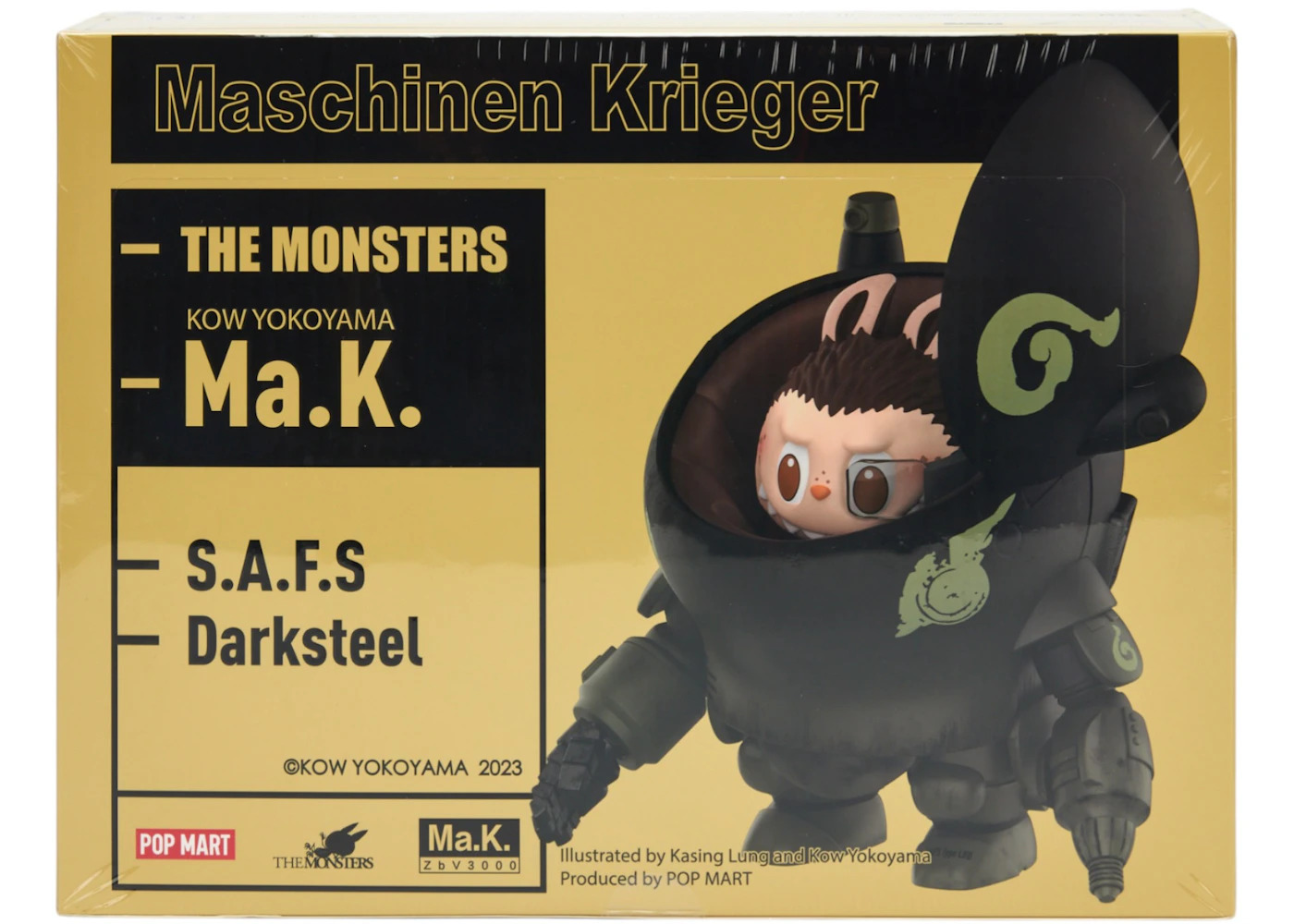 Pop Mart Labubu The Monsters x Kow Yokoyama MA.K.Series Sealed Case (12 Blind Box) - 3