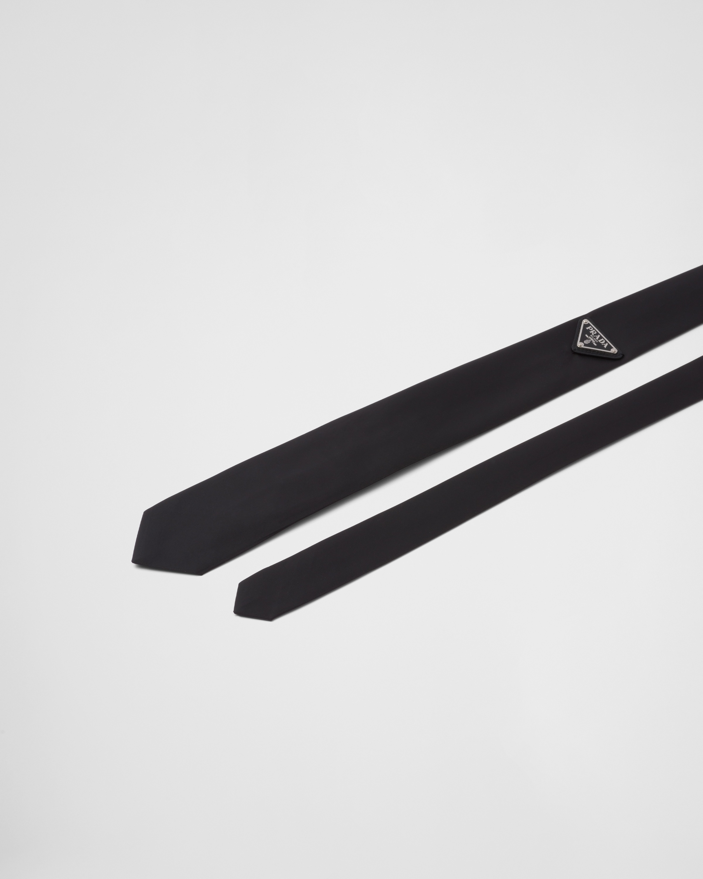 Re-Nylon gabardine tie - 3