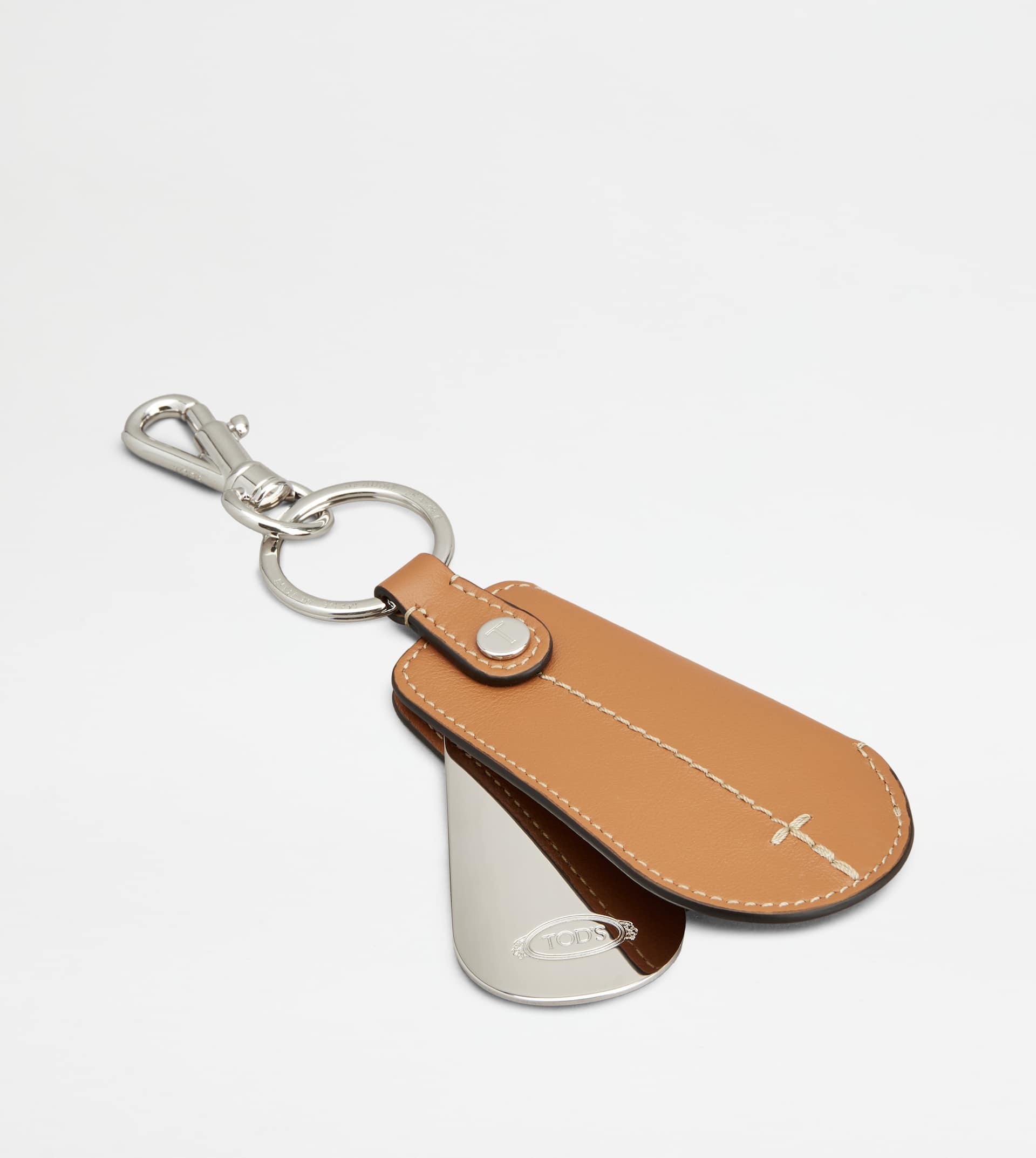 KEY HOLDER WITH SHOEHORN - BROWN - 3