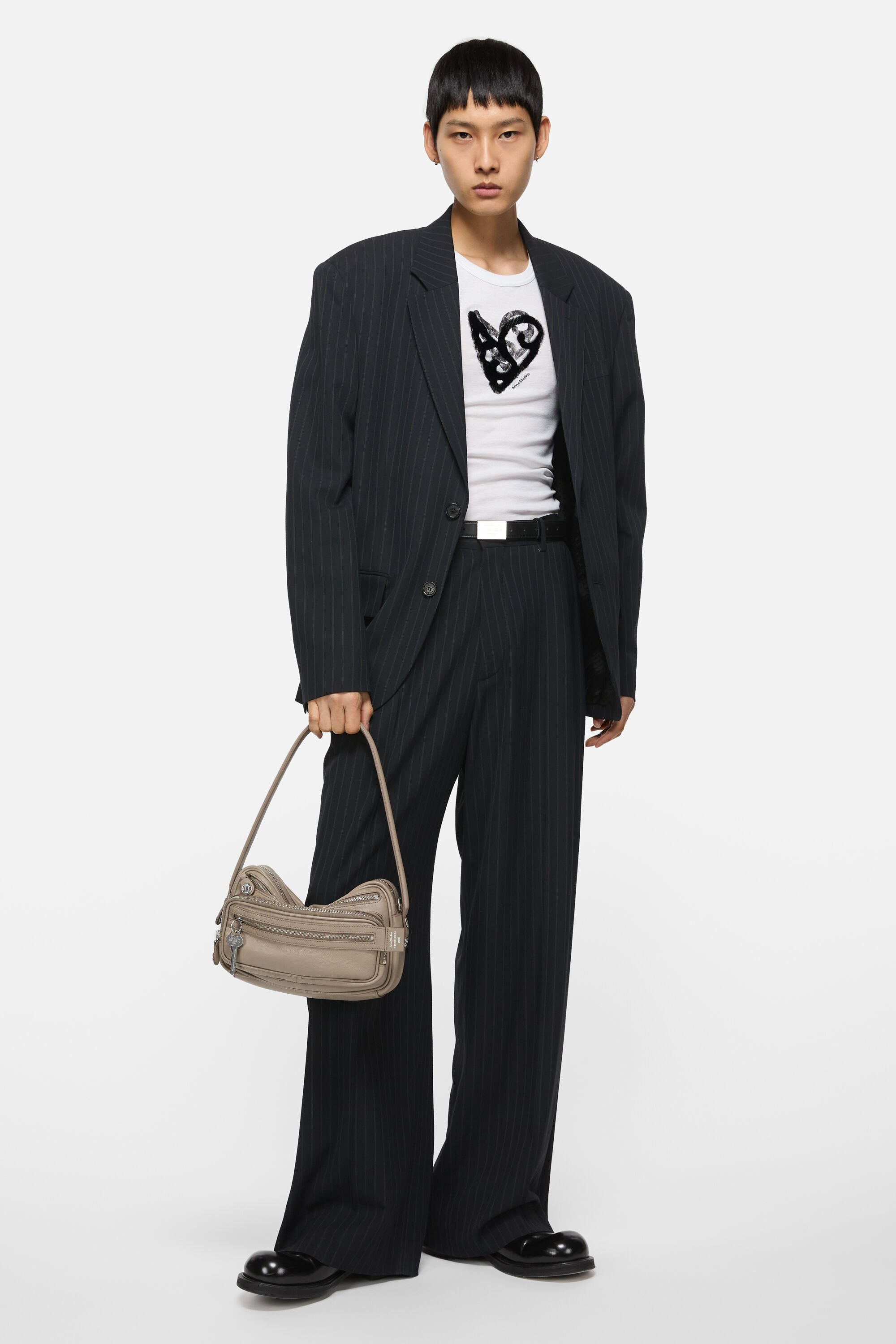 Relaxed fit suit jacket - Navy - 2