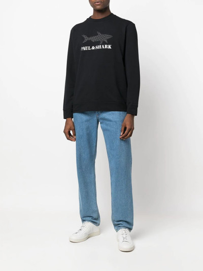 Paul & Shark logo-print sweatshirt outlook