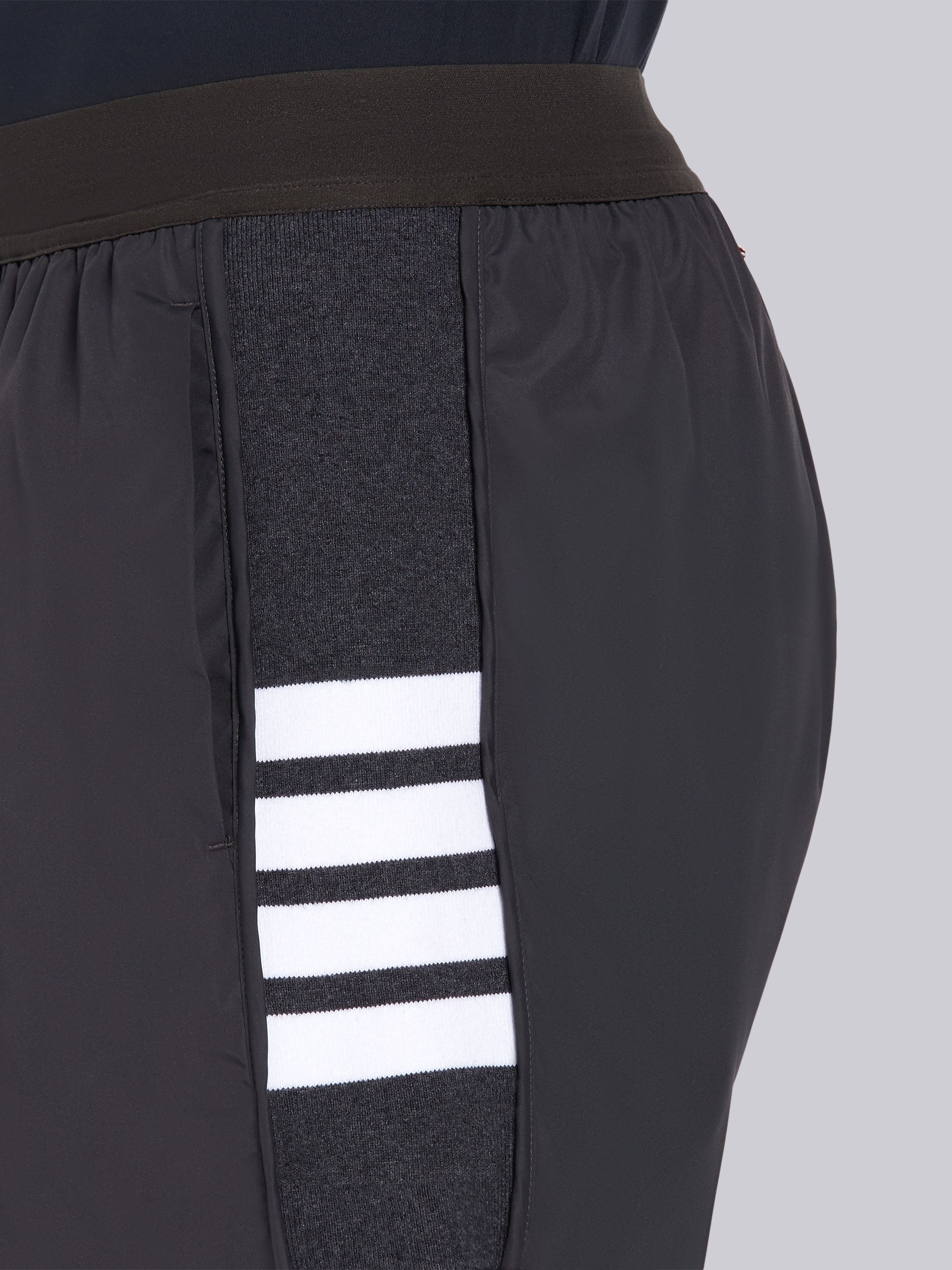 Charcoal Flyweight Tech 4-Bar Running Shorts - 5