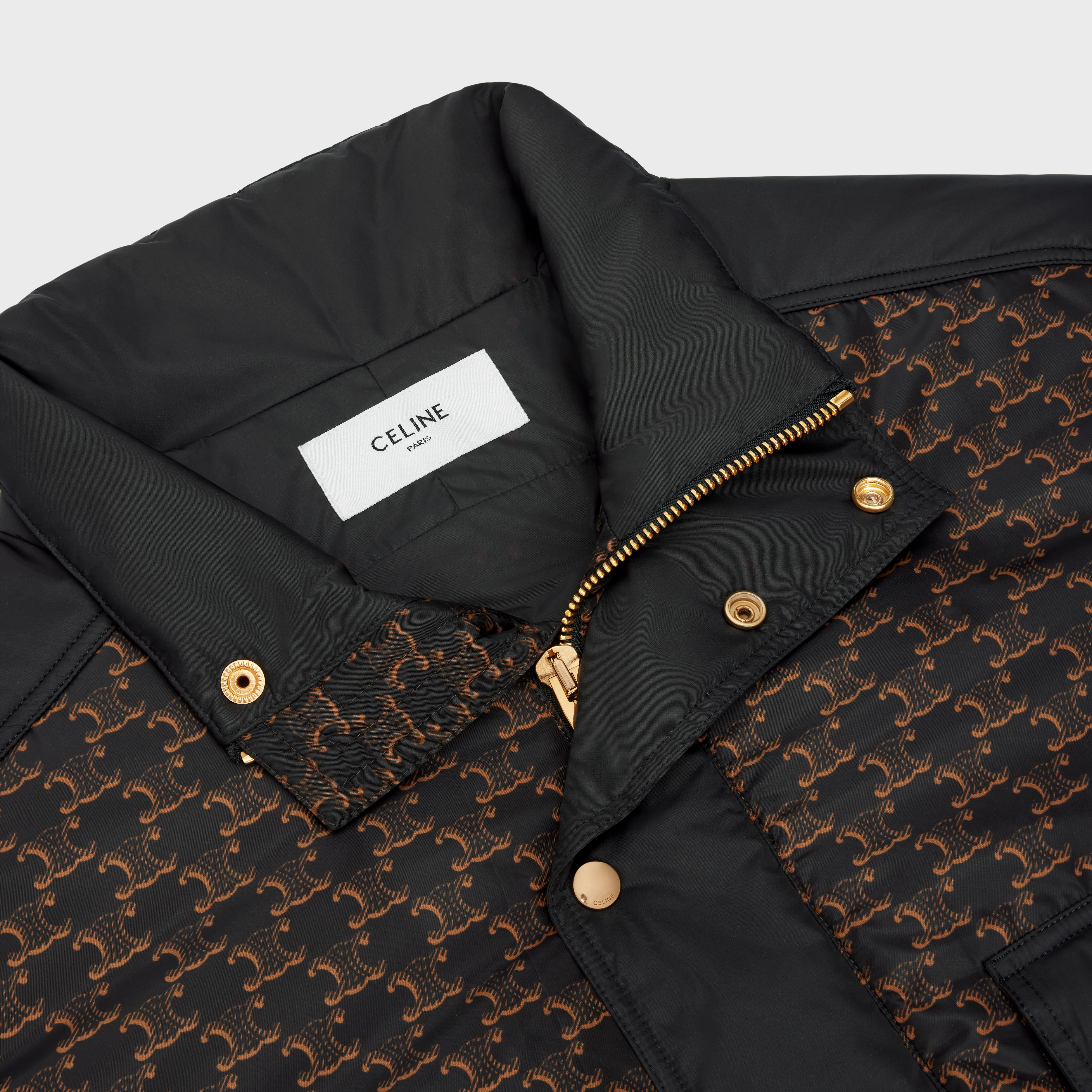 JACKET IN MONOGRAM PRINT NYLON - 3