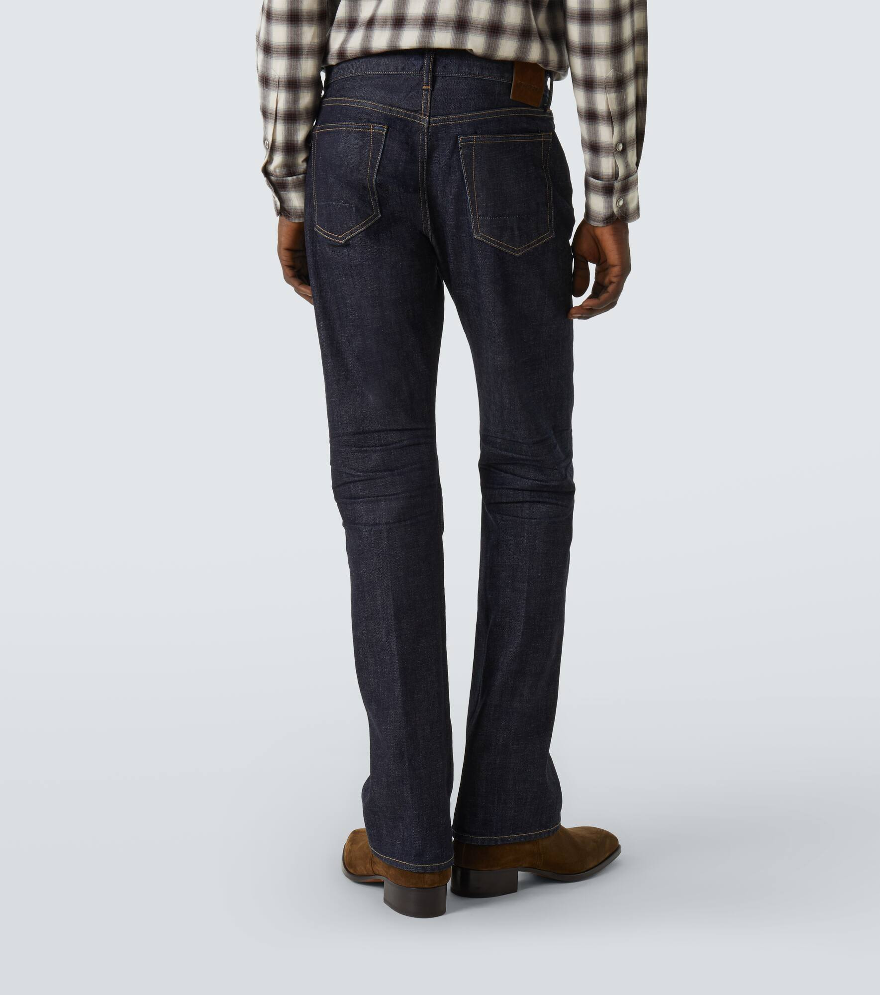 Mid-rise bootcut jeans - 4