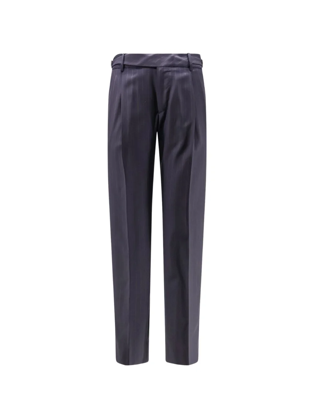 Umanita pinstripe buckle trousers - 1
