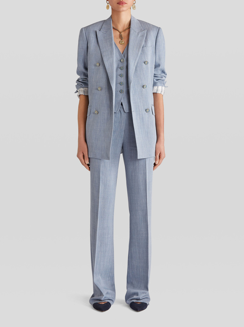 Etro WAISTCOAT WITH PEGASO BUTTONS outlook