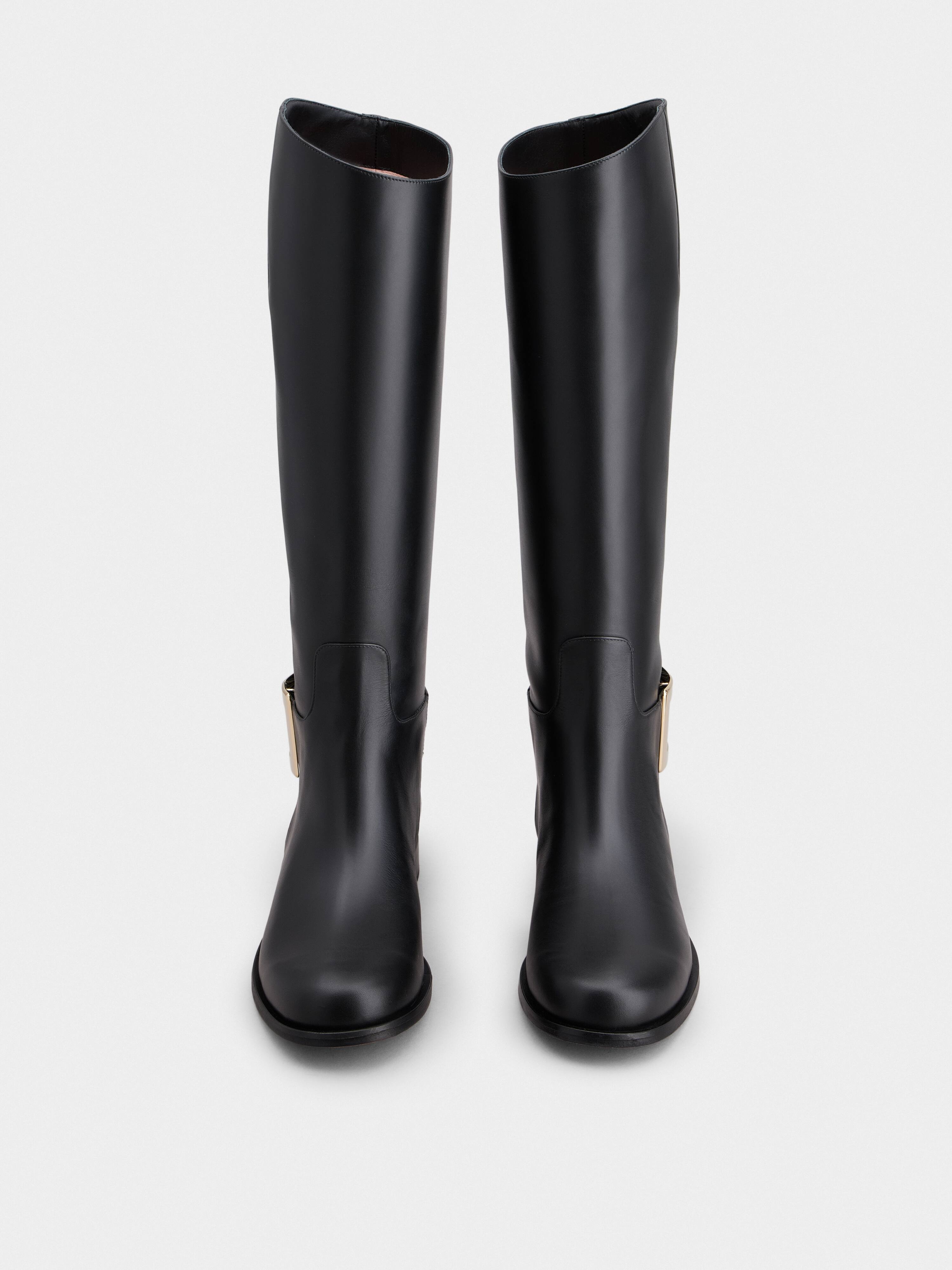 Très Vivier Boots in leather - 6