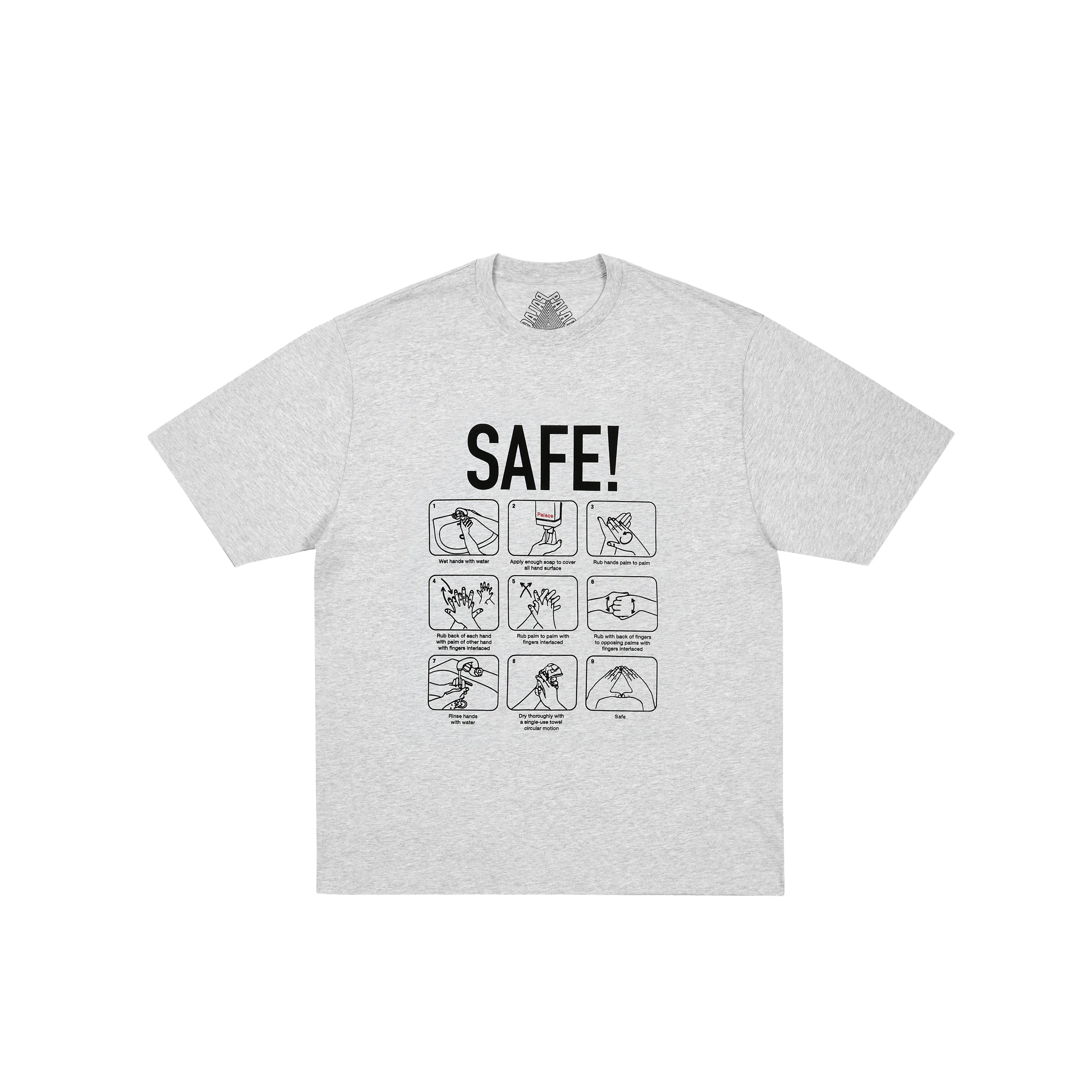 SAFE T-SHIRT GREY MARL - 1