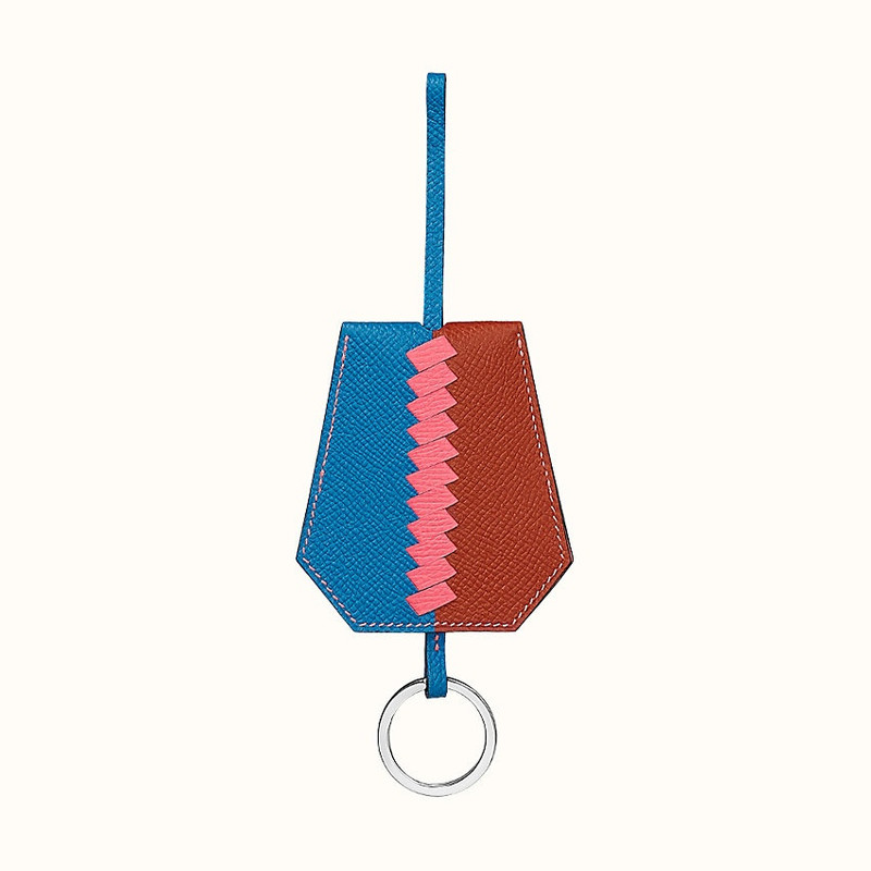 Hermès Clochette Cles grand tressage charm outlook