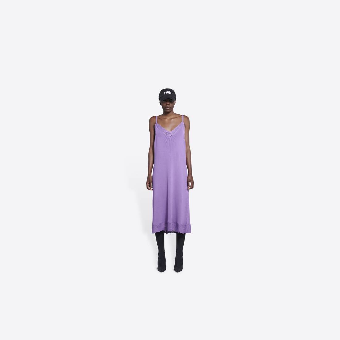 Women's Slip Dress  in Purple - 3