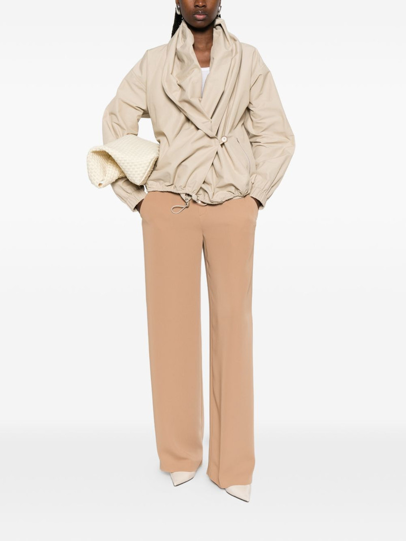 Herno drawstring-fastening trousers outlook