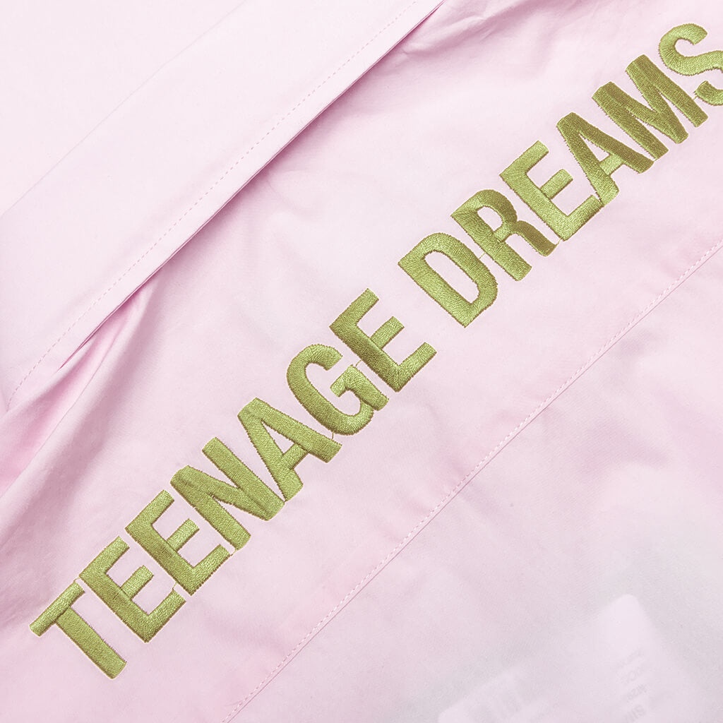 RAF SIMONS TEENAGE DREAMS S/S SHIRT - PINK - 3