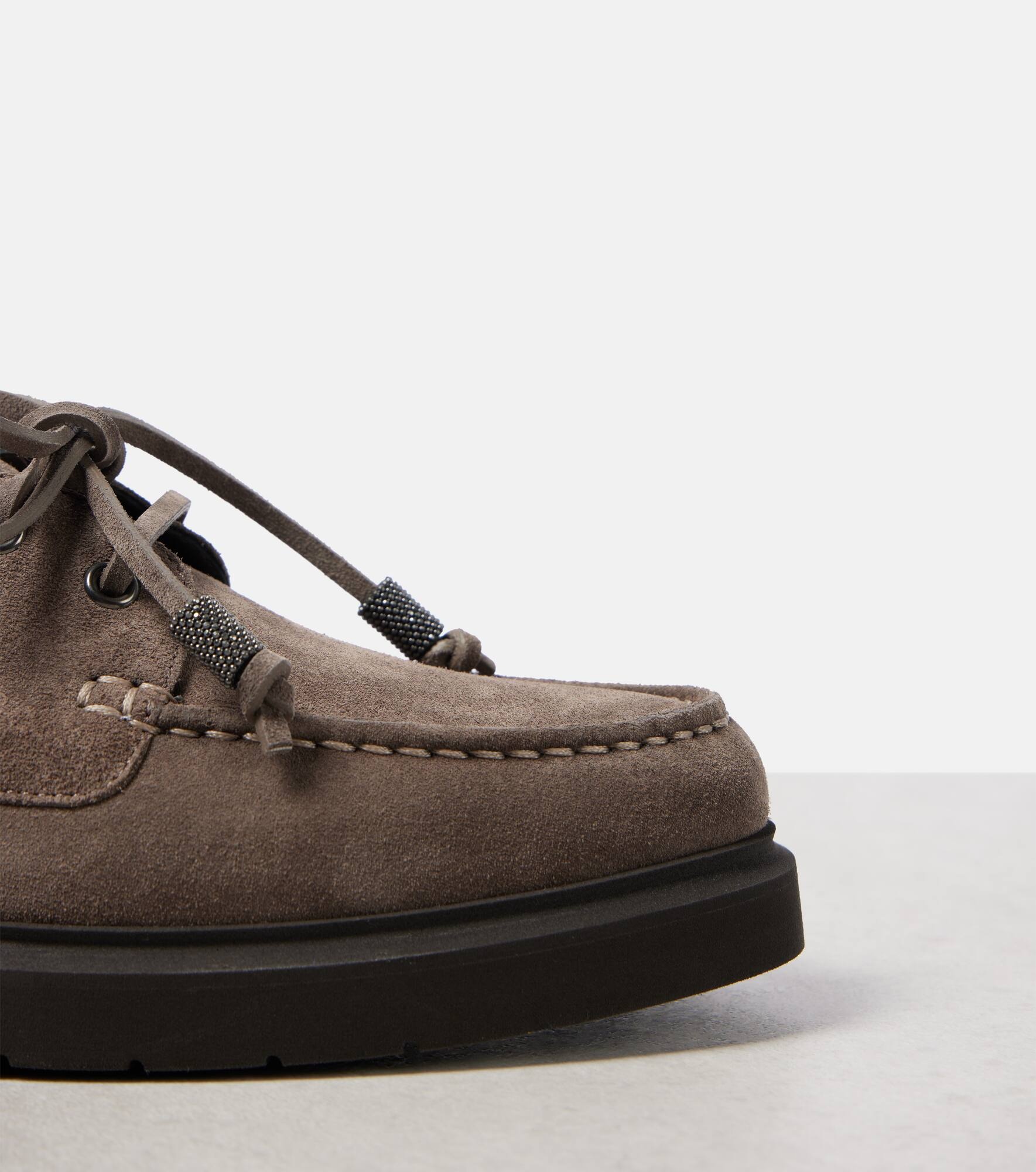 Sail Monili suede boat shoes - 5