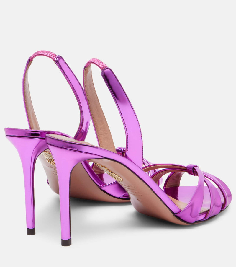 AQUAZZURA Tati 85 slingback sandals outlook