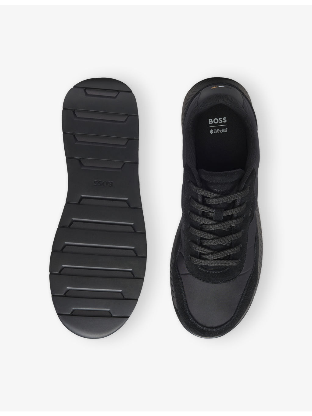 Running Mesh And Suede Trainers - 2