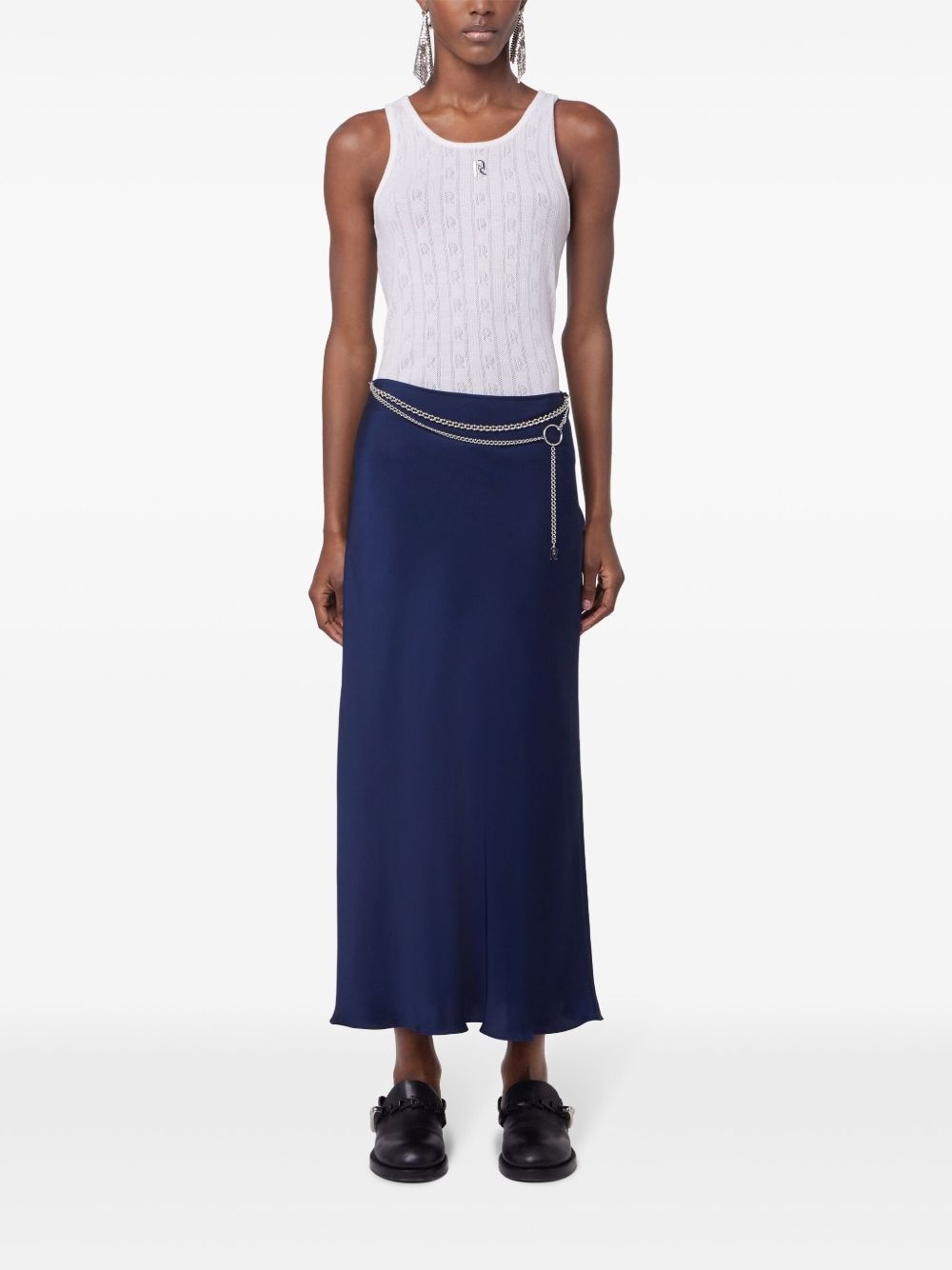 chain midi skirt - 2