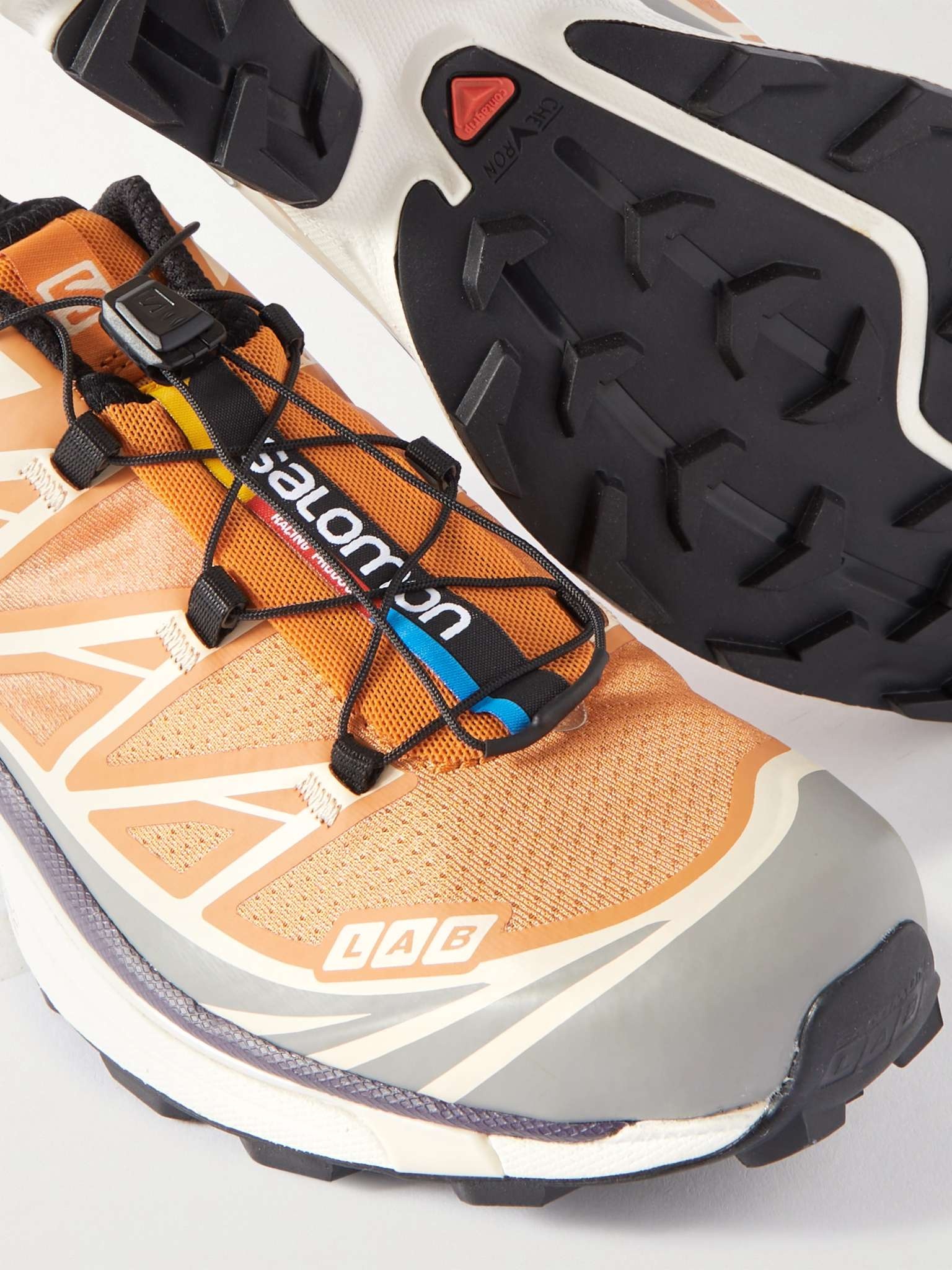 XT-6 Ripstop and Mesh Trail Running Sneakers - 6