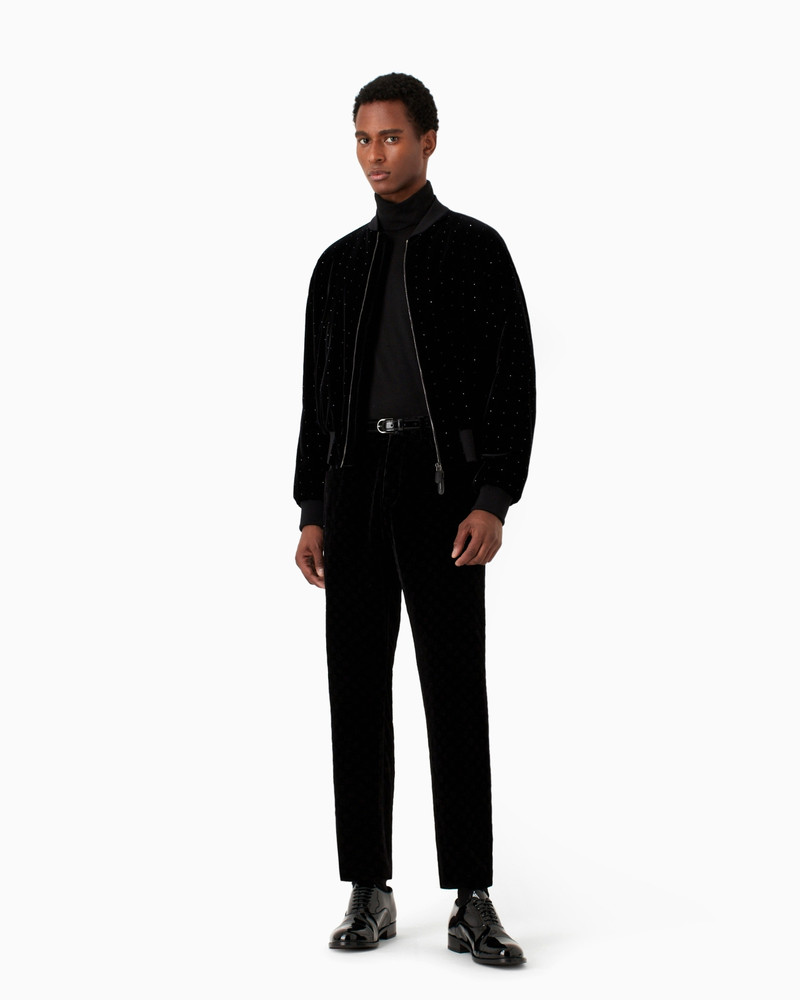 GIORGIO ARMANI Giorgio’s rollneck jumper in cashmere and silk outlook