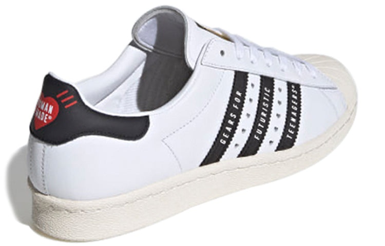 adidas Human Made x Superstar 'Gears For Futuristic Teenagers - White Black' FY0728 - 3