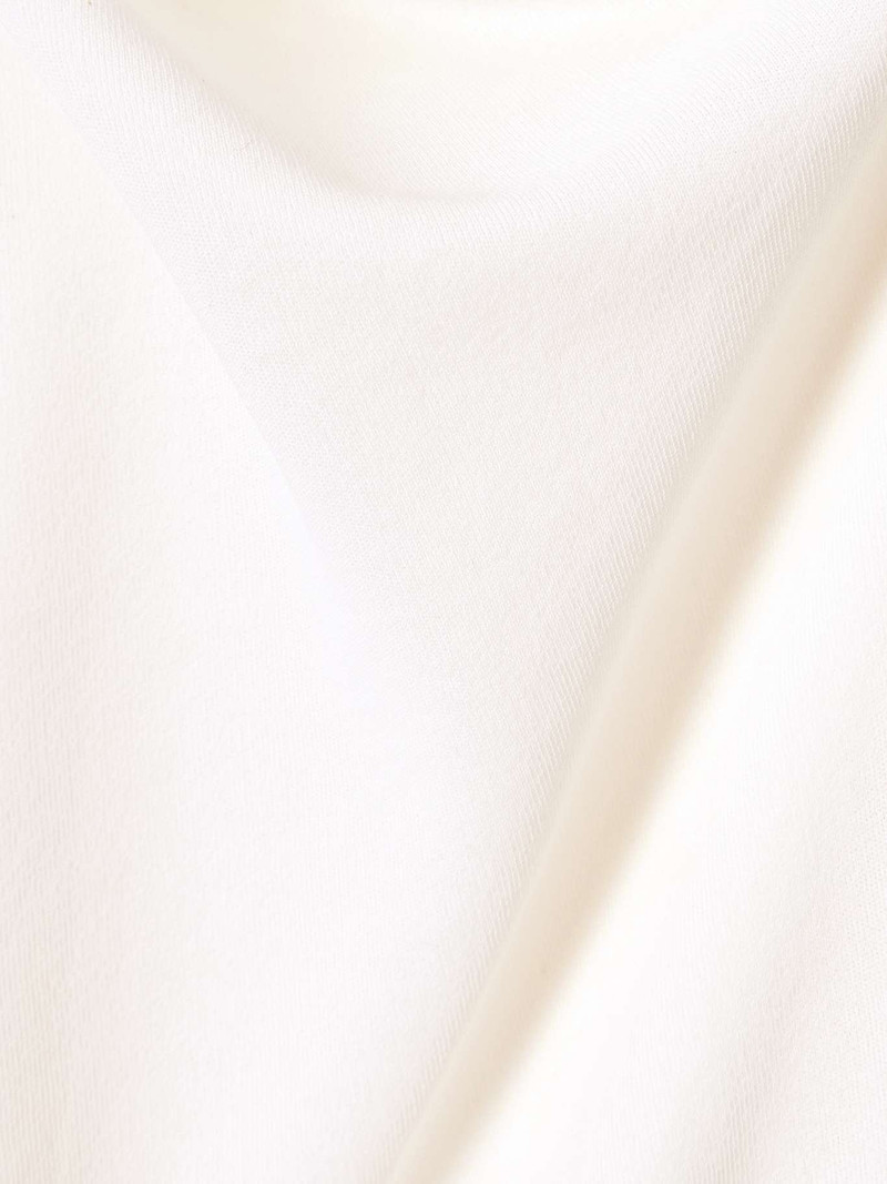 Croisière open-back draped jersey top White 4