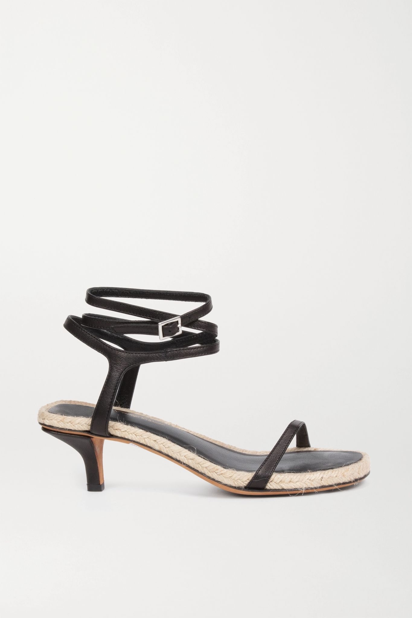 Yasmine leather espadrille sandals - 1