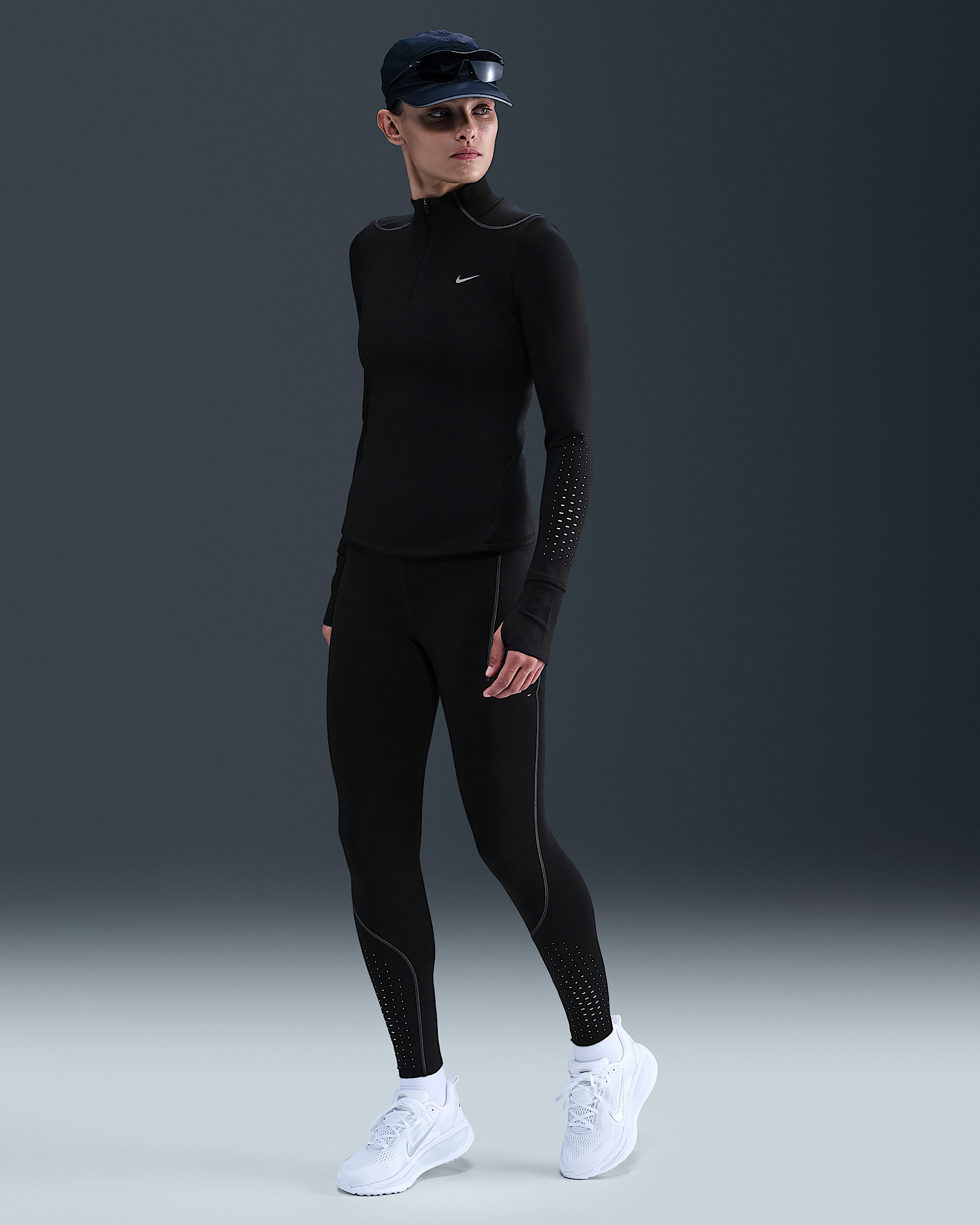 Nike Swift Women's Therma-FIT ADV 1/4-Zip Running Top with Reflective Accents - 4