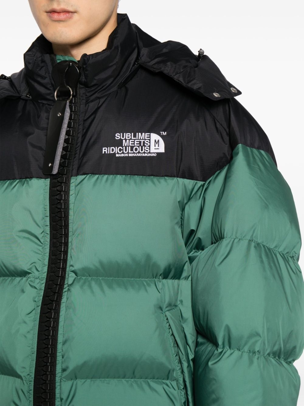 Super Big quilted hooded jacket - 5