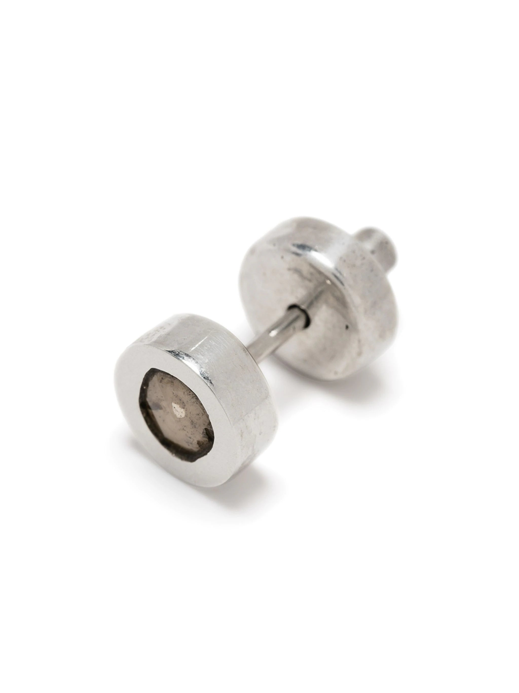 PARTS OF FOUR Stud Earring (0.2 CT, Tiny Faceted Diamond Slab, PA+FCDIA) - 3