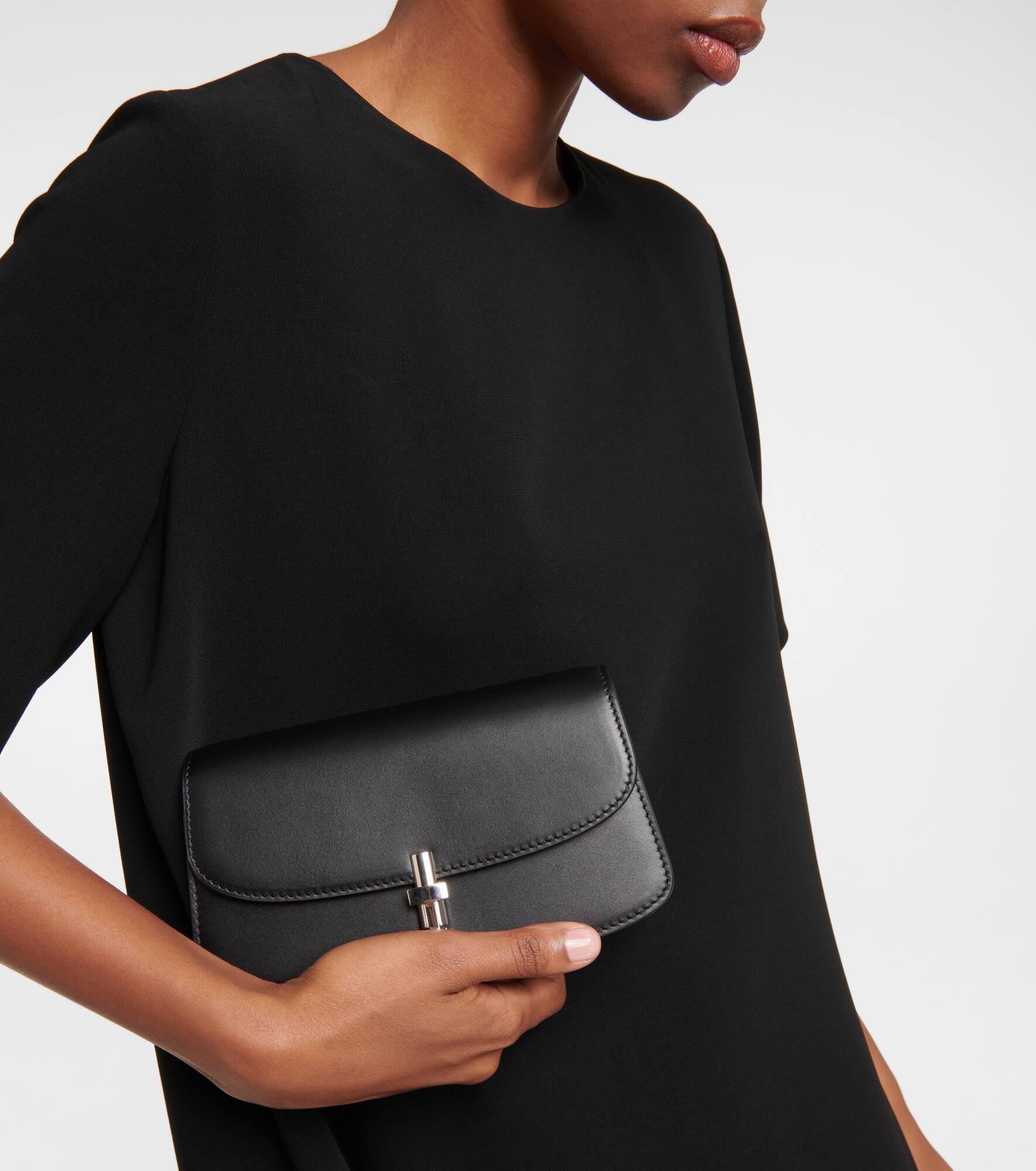 Sofia leather shoulder bag - 6