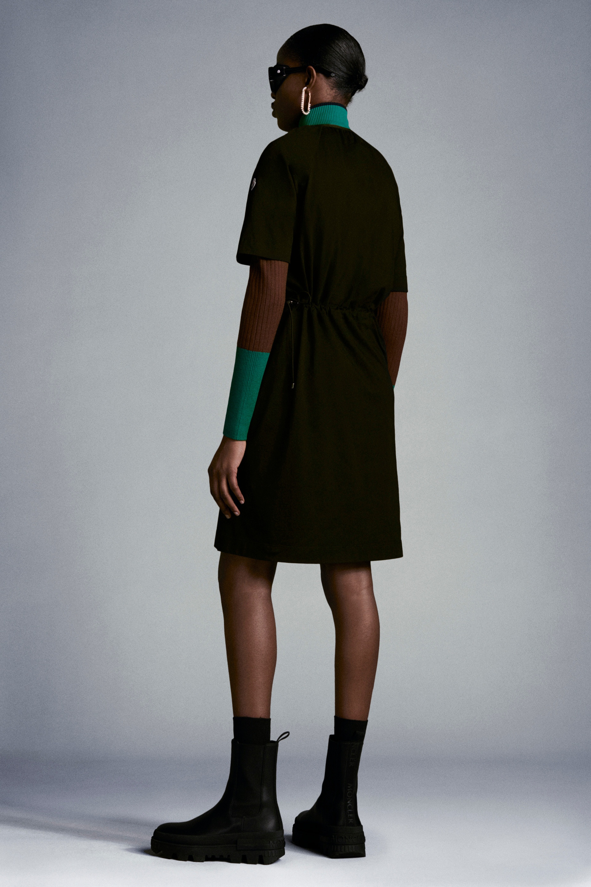 Dress With Drawcord - 6