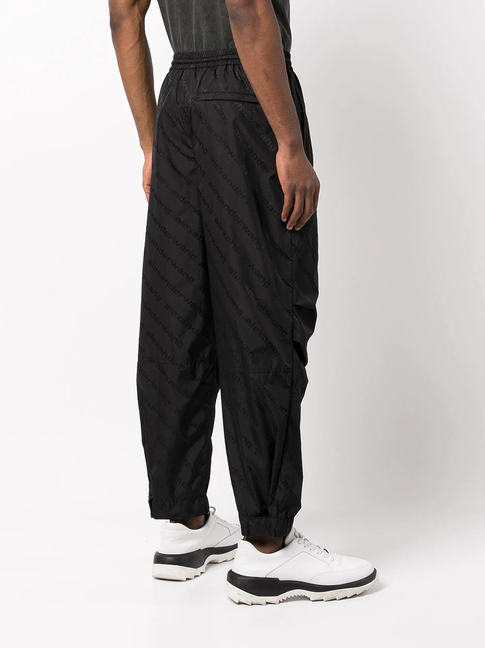 monogram track pants - 5