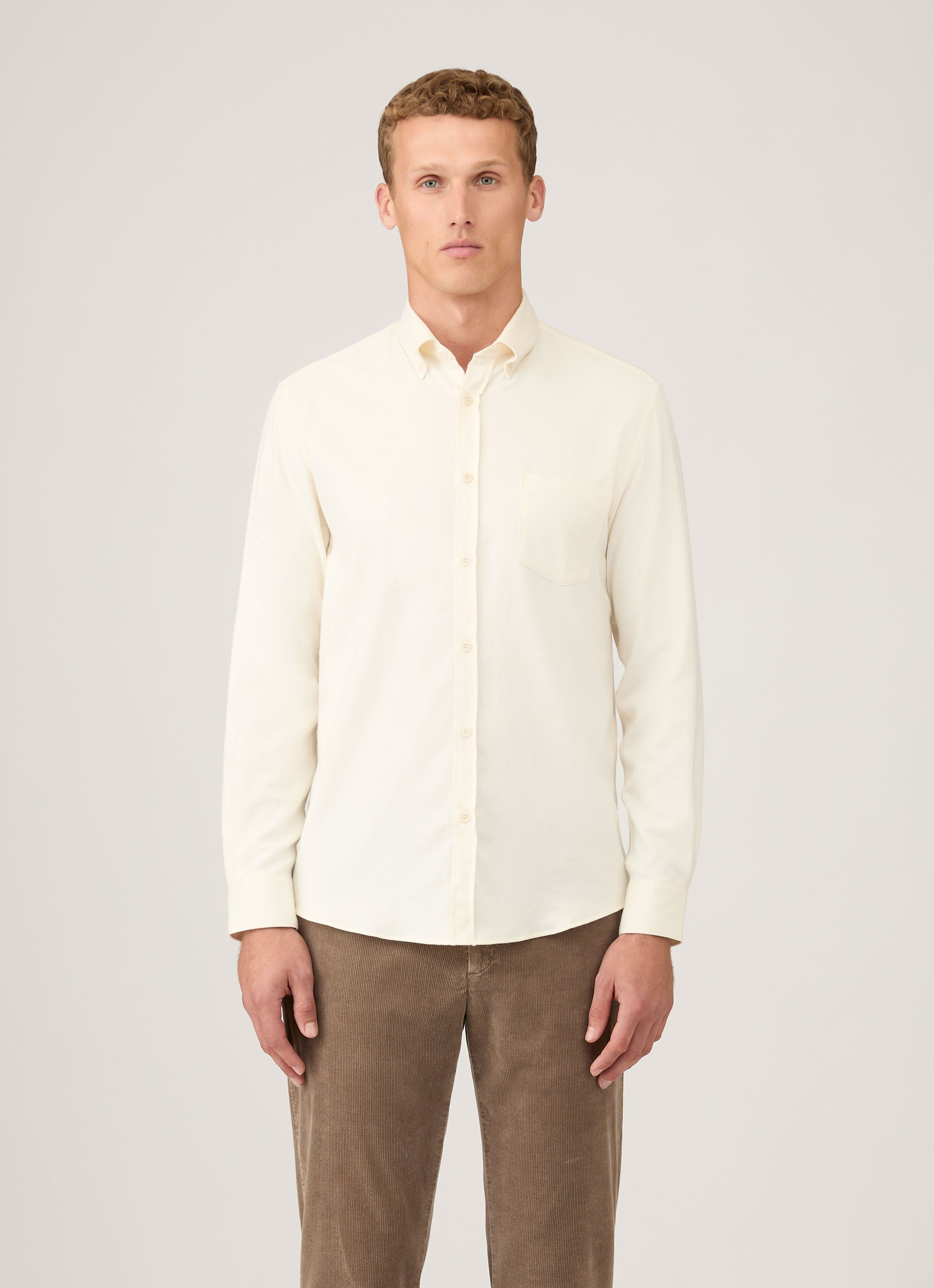 Button Down Flannel Shirt - 2