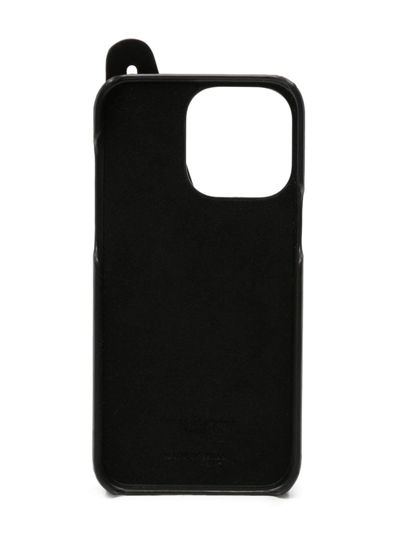 Maison Margiela logo-print iPhone case outlook