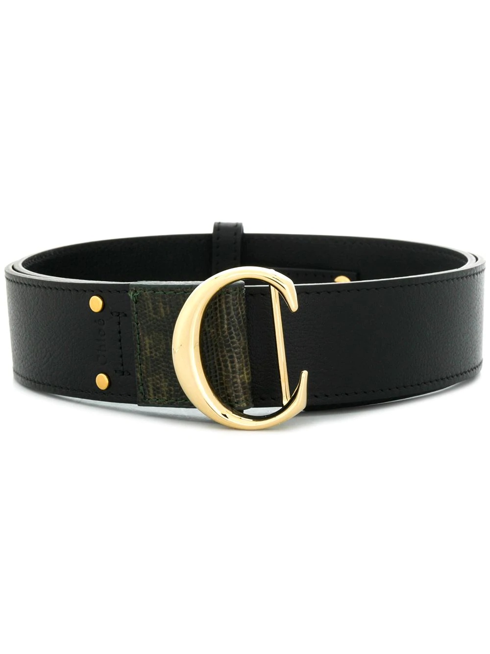 Ceinture buckled belt - 1