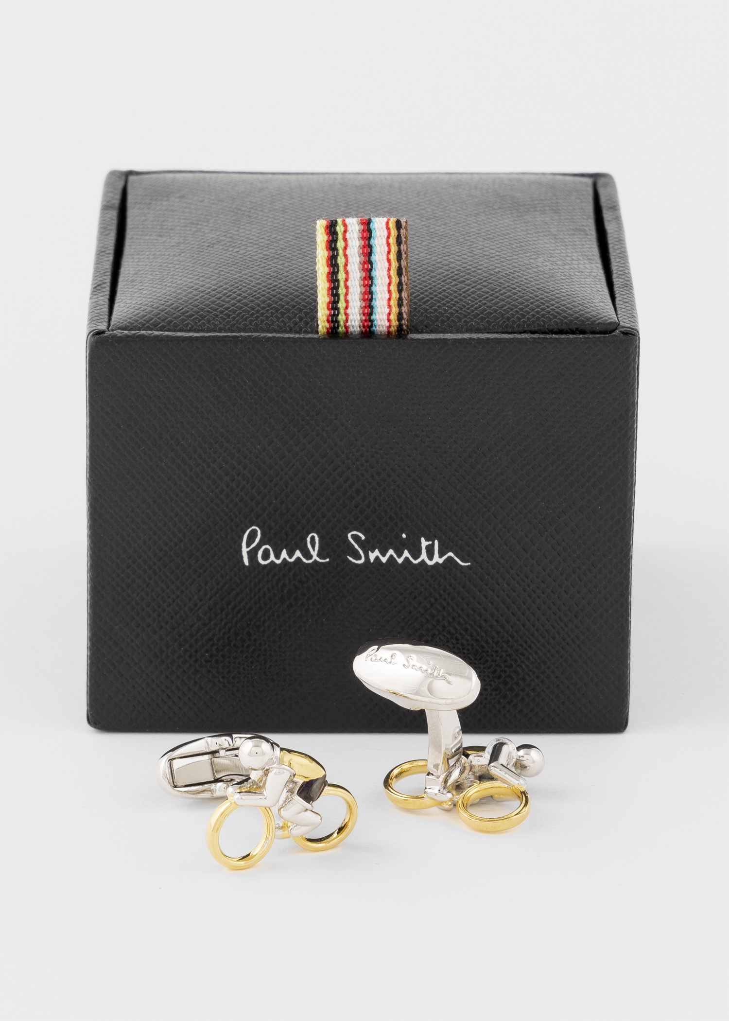 Mixed Metal 'Cycle' Cufflinks - 2