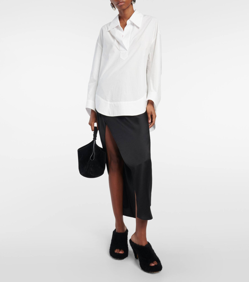 KHAITE Marion shearling mules outlook