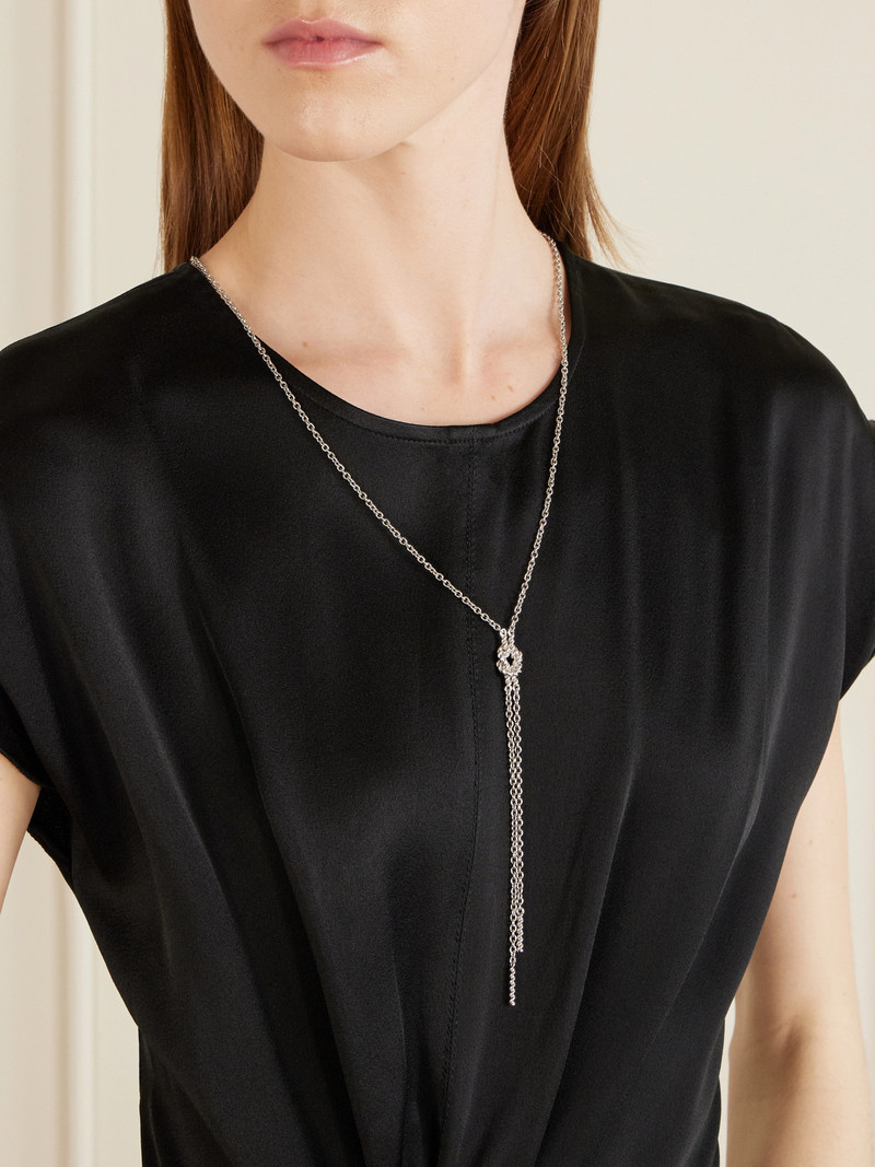 TOTEME Rhodium-plated Necklace outlook