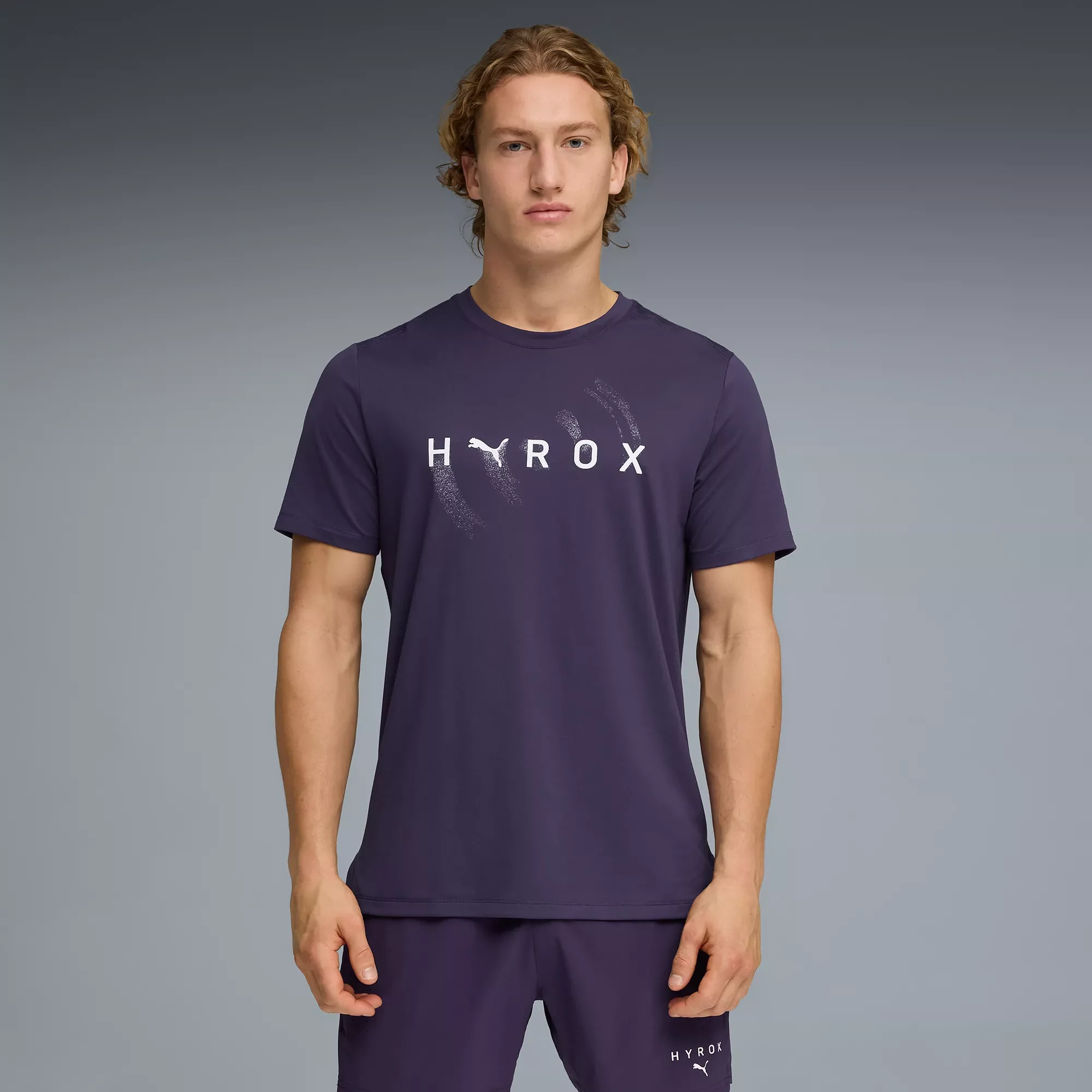 PUMA x HYROX Men's CLOUDSPUN THERMOADAPT Graphic T-Shirt - 1