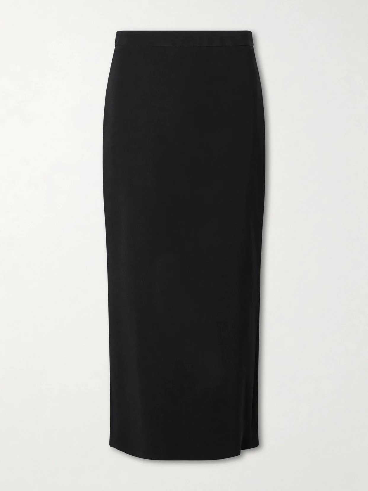 Crepe Midi Skirt - 1