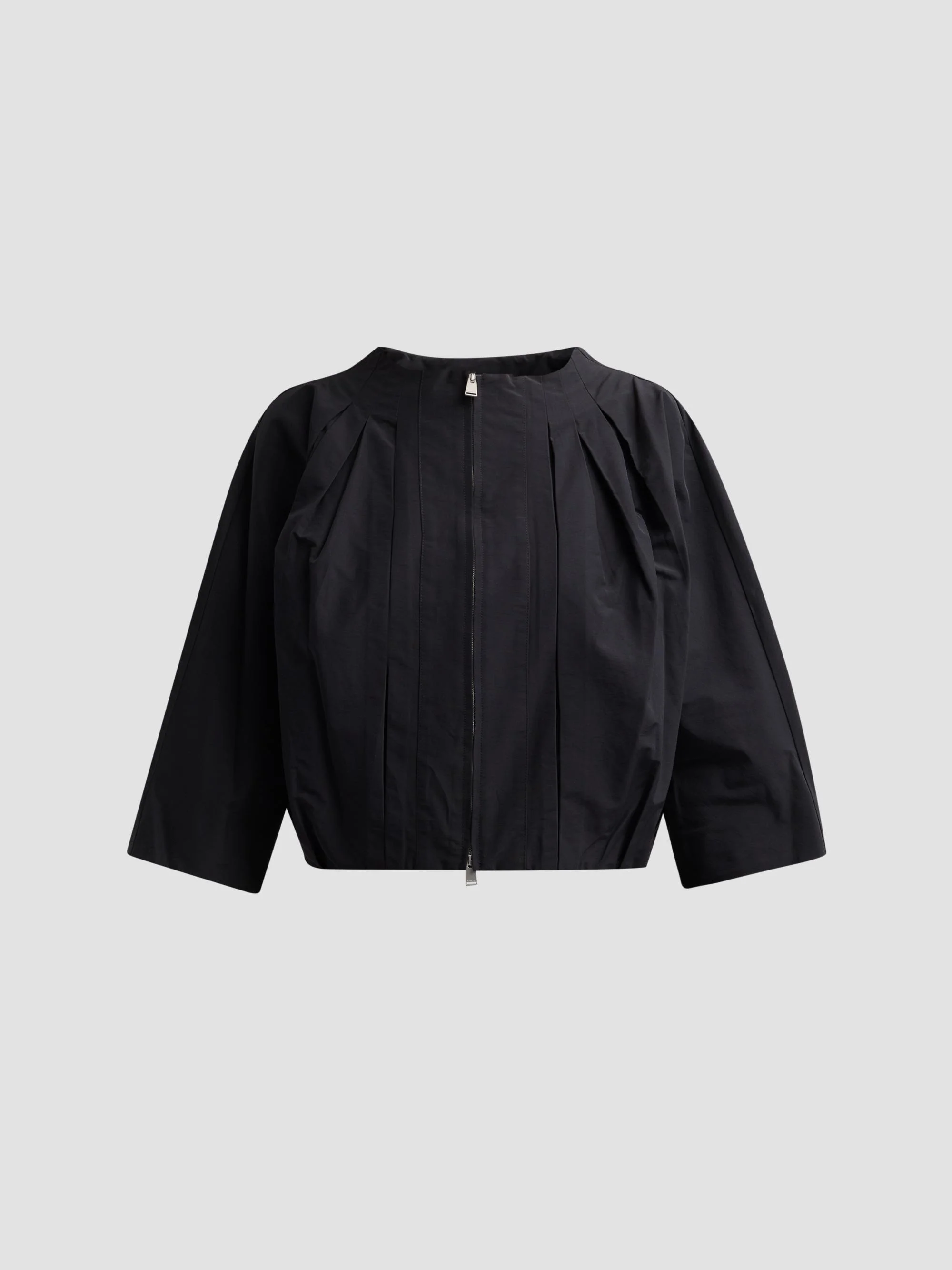 Women's Jess Pleated Jacket - Black - 1