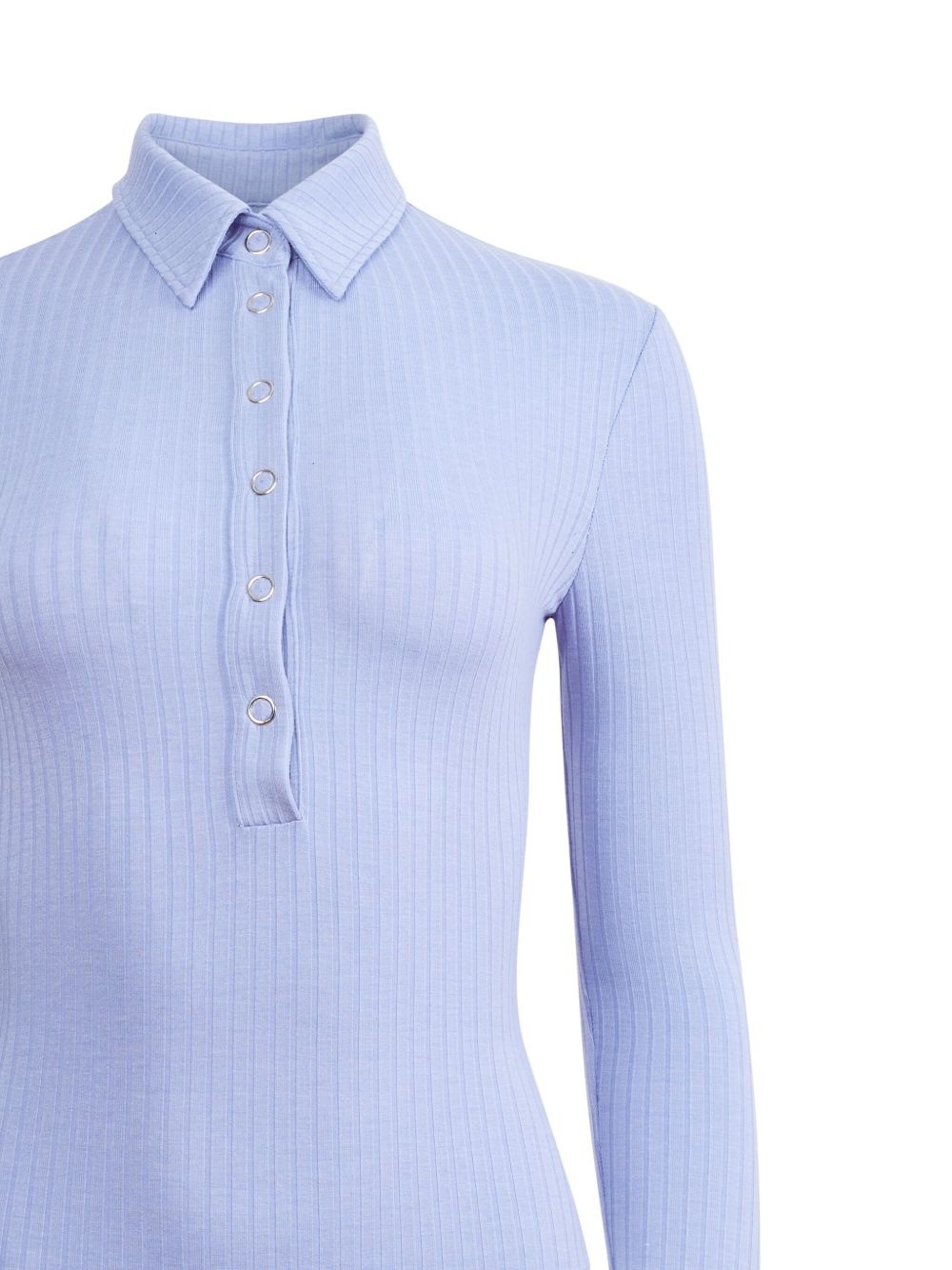 ribbed-knit bodysuit - 2