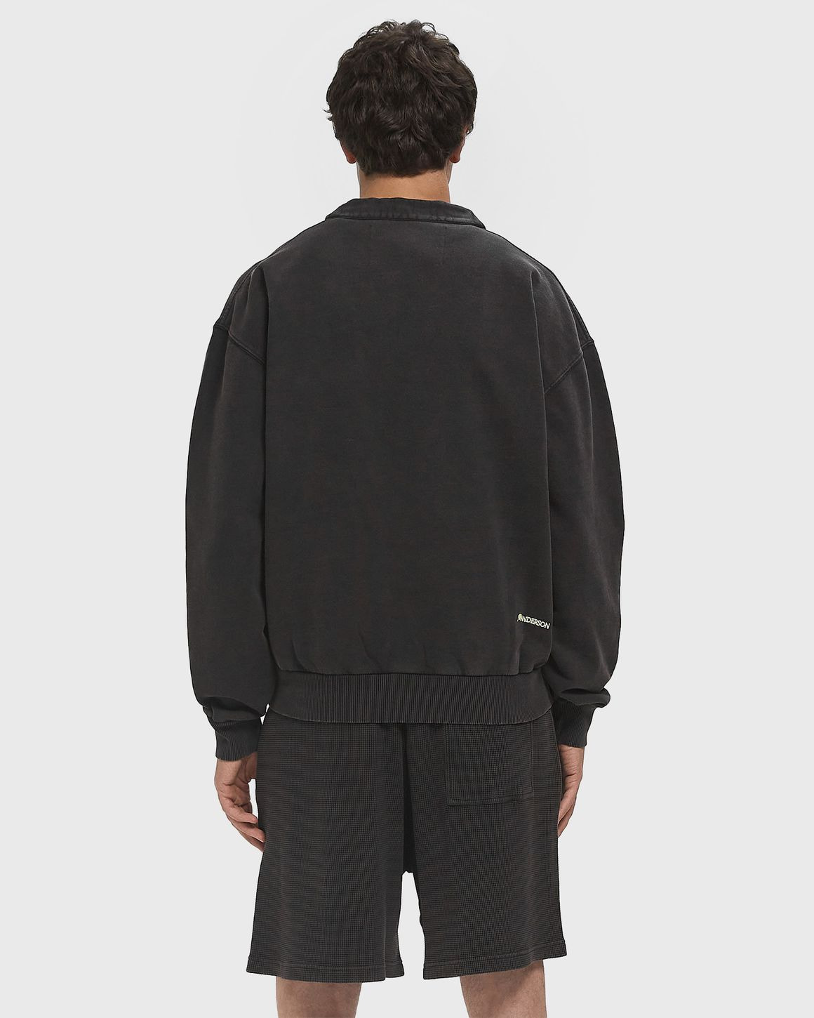 GARMENT DYE V NECK CARDIGAN - 3