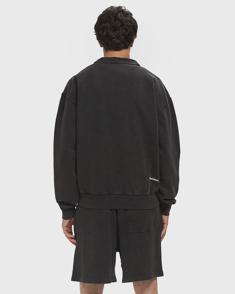 GARMENT DYE V NECK CARDIGAN 3