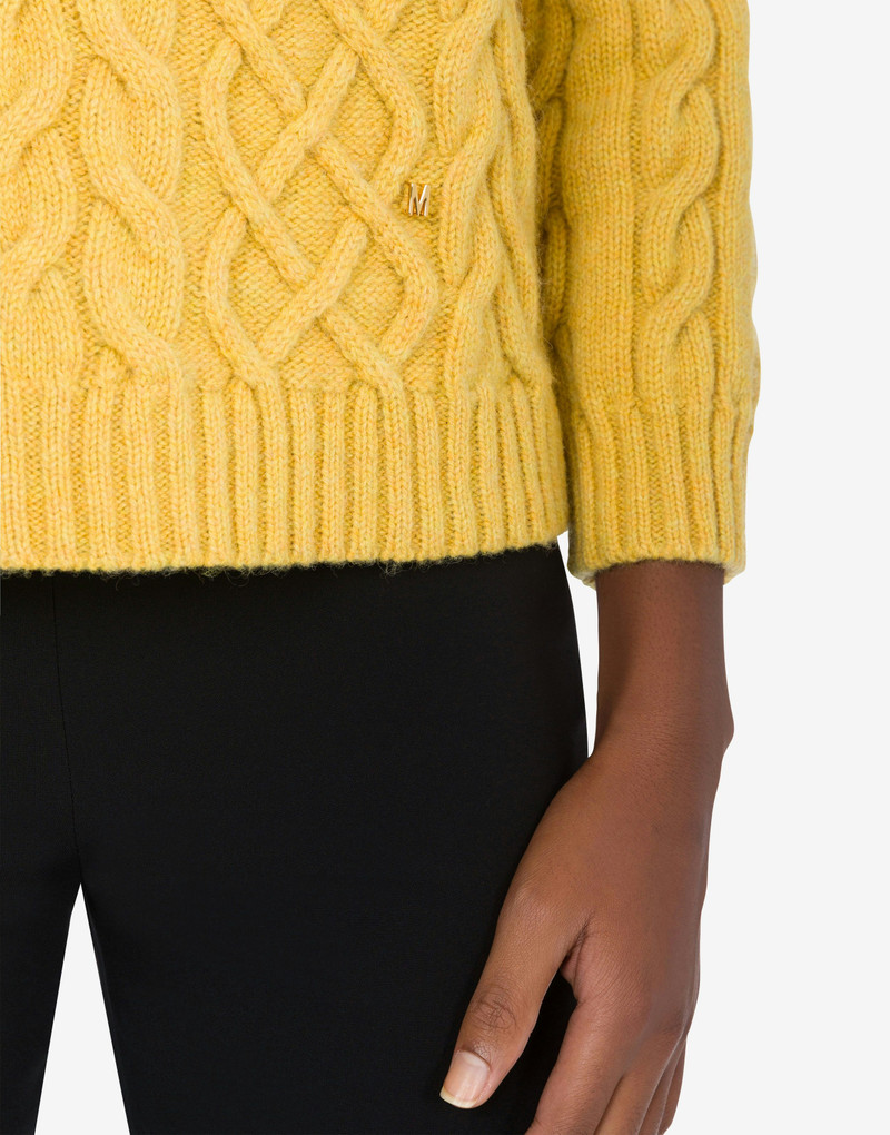 PULLOVER IN SHETLAND GOLDEN M 4